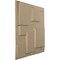Ekena Millwork 19 5/8in. W x 19 5/8in. H Gomez EnduraWall Decorative 3D Wall Panel Covers 2.67 Sq. Ft. WP20X20GOECE - alternate 4